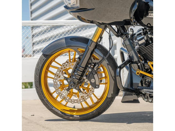 Harley Davidson Touring [1999-2013] – Wrapper Carbon Fiber Vorderradschutzblech 19" - 0
