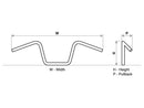 Harley Davidson - 1 "Drag Bar Lenker Chrom 1" Acceleratore di filo-7