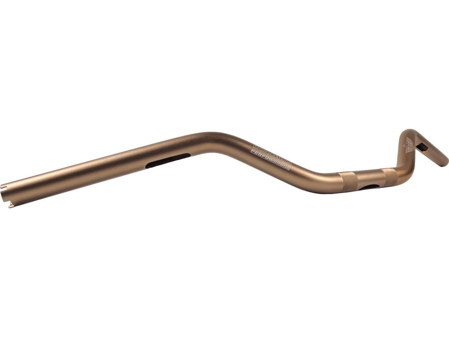 Harley Davidson-Porformance Club Moto Mid Bar Alluminum Handlebar Bronzo a 3 buche