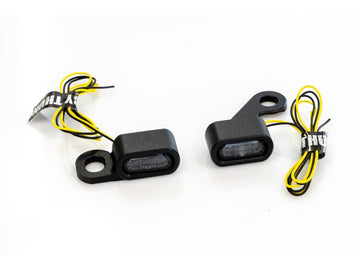 Harley Davidson Softail Note [2025-2025] -Strip LED Segnali di svolta Nero - 0