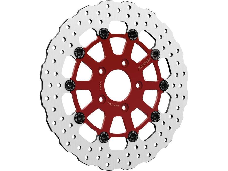Harley Davidson Dyna [2000-2017] -el Diabolo (Steve) Design Floating Brake Disc