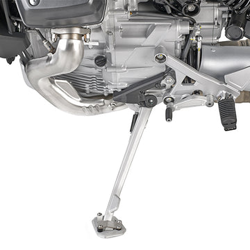 Moto Guzzi Stelvio 1000 [GIVI] - Foot extension made of aluminum and stainless steel for the original side stand