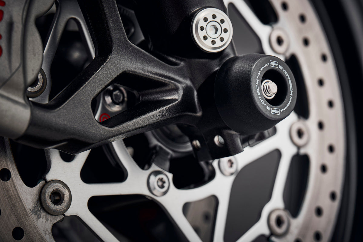Triumph Street Triple S (660) [ab 2020] - Achsprotektoren-Set – 360° Ansicht 6