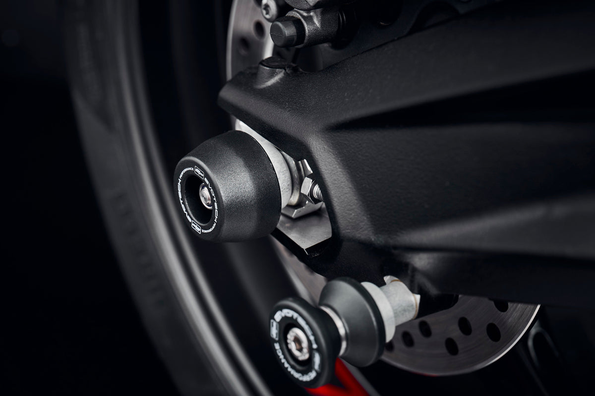 Triumph Street Triple R [2020–2022] - Achsprotektoren-Set – 360° Ansicht 8