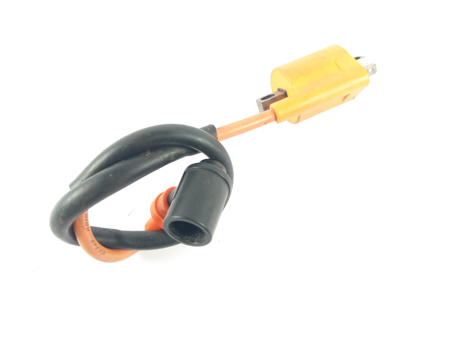 Yamahe DT 125 4BL  [1997 ] - Zündspule mit Kabel und Kerzenstecker