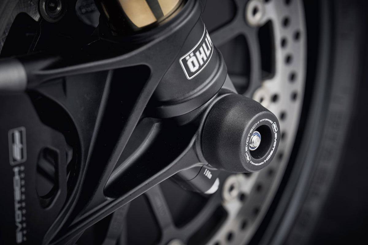 Ducati Panigale 1299 R FE [2017–2020] - Achsprotektoren-Kit – 360° Ansicht 1
