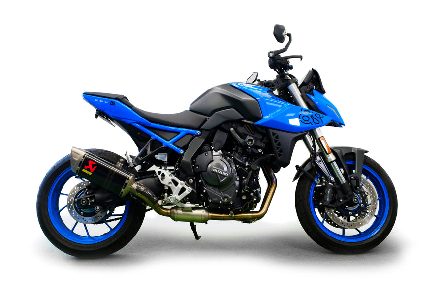 Suzuki GSX-8S [2023+] - verstellbarer Kennzeichenhalter mit LED-Blinkern