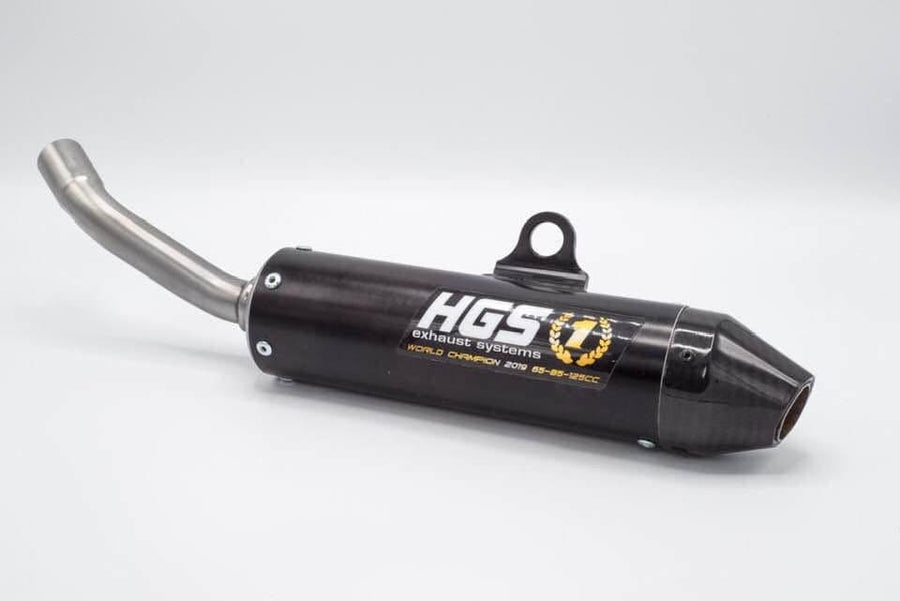 HUSQVARNA TC 125 [2023-2025] - Silenziatore con fondello in carbonio