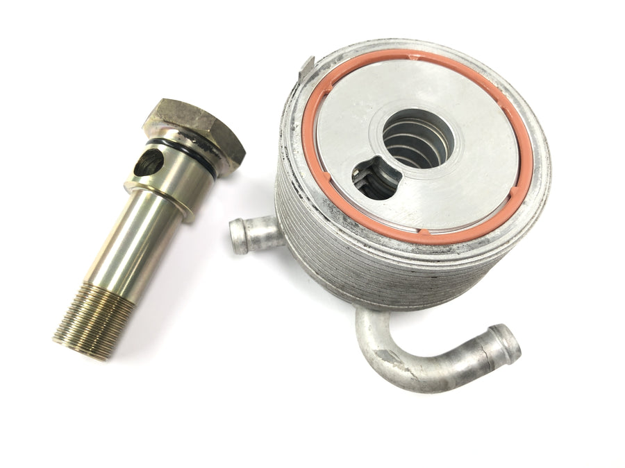 Yamaha YZF R1 RN09 [2002] - Adattatore filtro olio alloggiamento filtro olio scambiatore di calore radiatore olio
