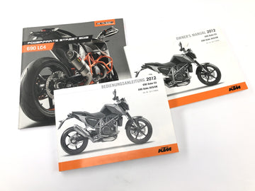 KTM Duke 690 A3 [2012] - Manuale di istruzioni per l'uso Manuale del proprietario Istruzioni per l'uso