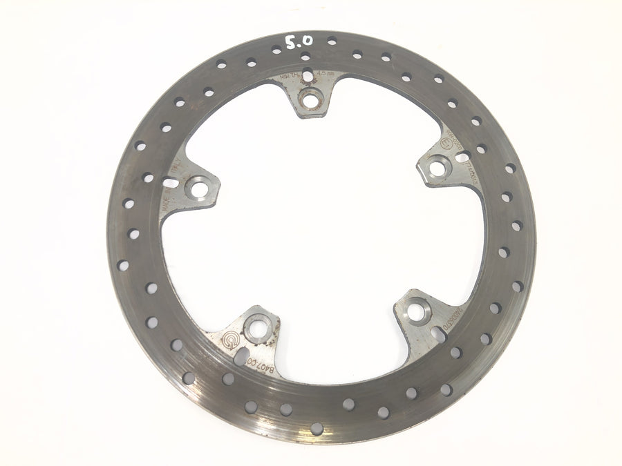 BMW F 800 ST E8ST [2007] - Bremsscheibe hinten Brake Disc gelocht starr 5mm 260mm
