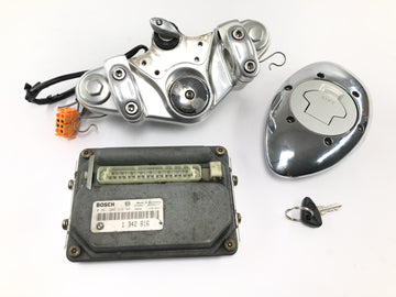 BMW R 1200 C 259C [1998] - Kit serrature blocchetto accensione bloccasterzo tappo serbatoio forcella ponte centralina