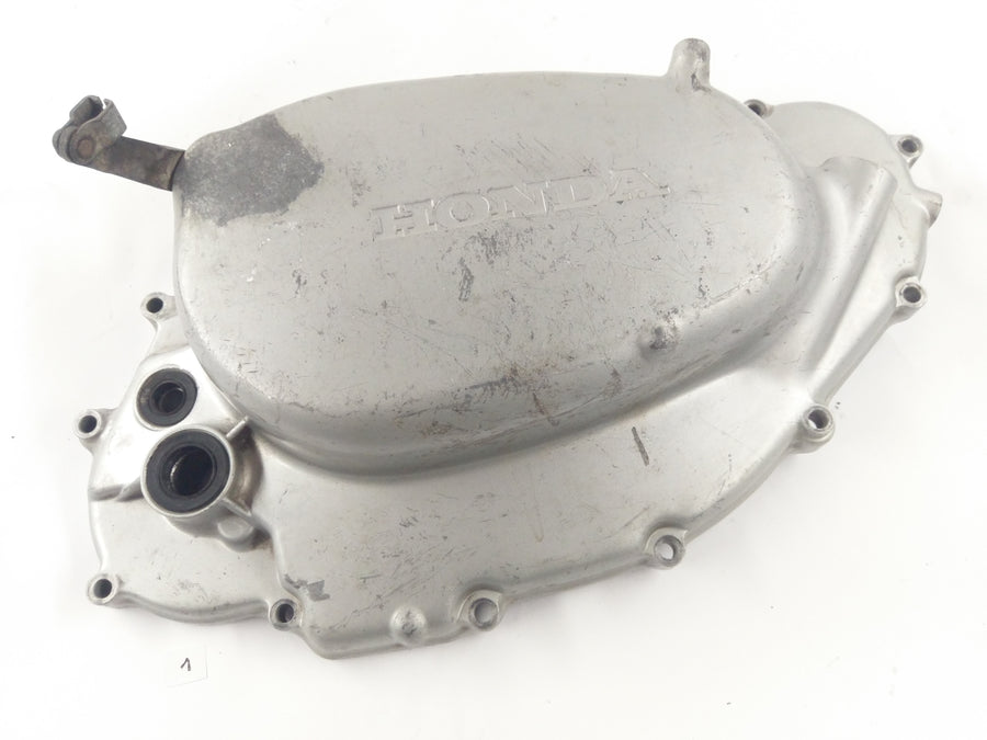 Honda XL 500 S PD01 [1982] - [1997] - Argento coperchio di accoppiamento sul coperchio del motore Silver