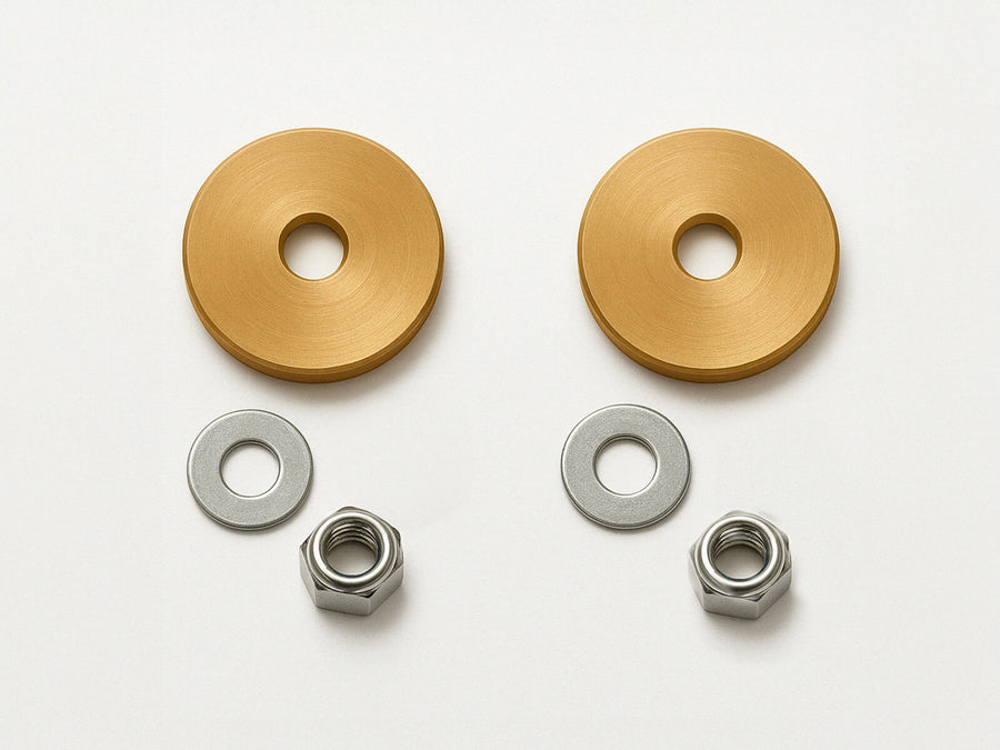Ducati 750 900 1000 SS KÖWE [GOLD] - Kettenspanner Deckel Blende Schwinge