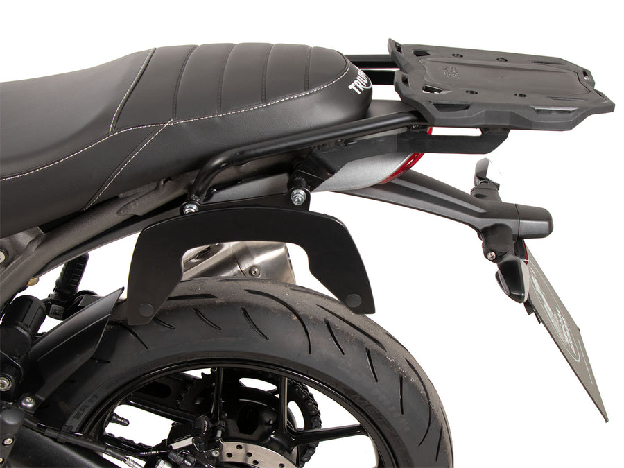 Portapacchi posteriore Hepco & Becker Smartrack per Triumph Speed 400 (2024-2026) - incluso nel set completo