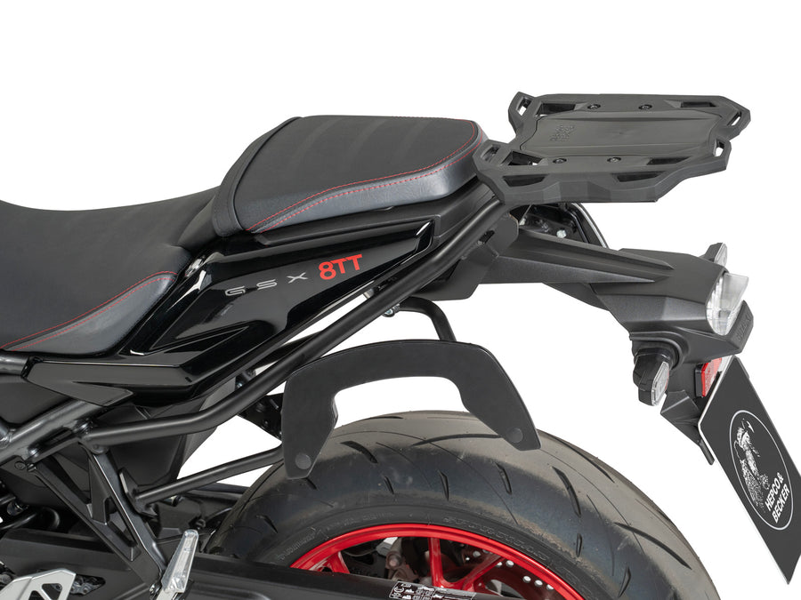 Portapacchi posteriore Hepco & Becker Smartrack per Suzuki GSX-8TT (2025-2026) - incluso nel set completo