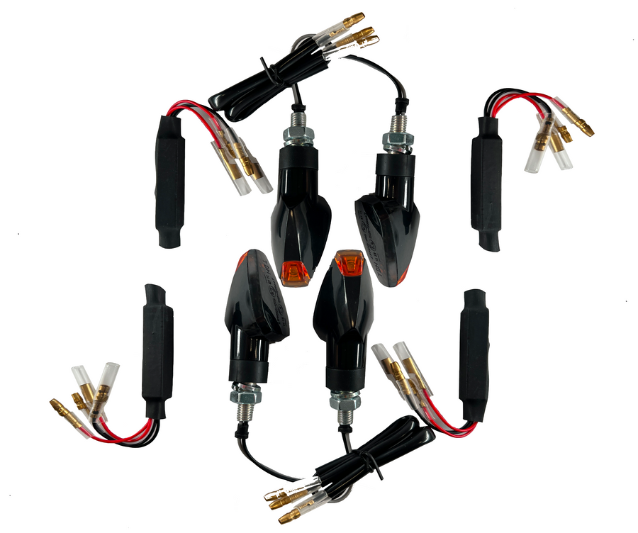 4 Resistenze nere del segnale di svolta a LED [marchio e -test] - Suzuki Bandit GSF 400 650 1200