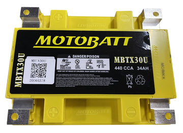 POLARIS DIESEL 455 4X4 [1999-2001] - Batteria Powersport Quadflex AGM