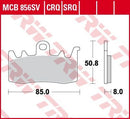 Ducati Multistrada 950 ABS AA05AA/AA06JA [2017-2018] - Bremsbeläge vorne