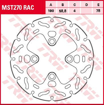 Honda MSX 125 JC 61 A [2015-2016] - Bremsscheibe starr