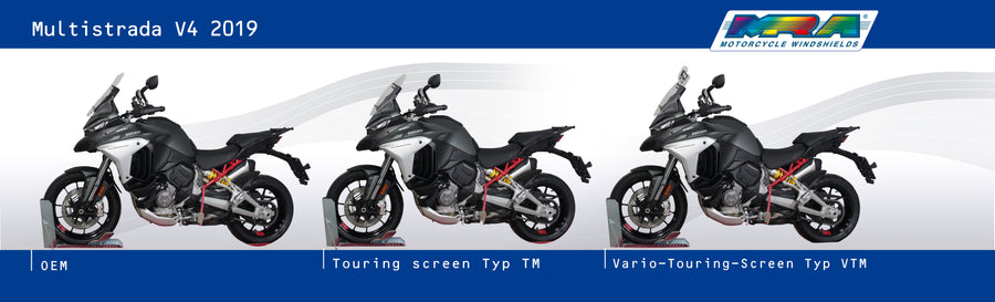 Ducati MULTISTRADA V4 / PIKES PEAK [2021-2024] – Tourenscheibe "TM"
