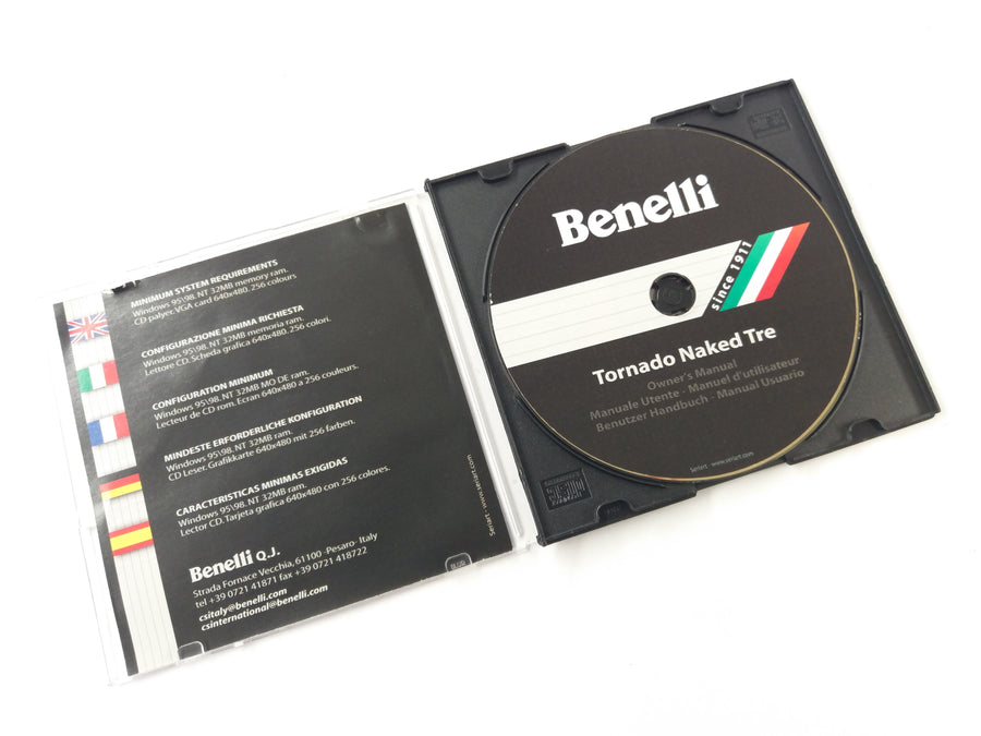 Benelli TNT 1130 Sport [2002] - Benutzerhandbuch CD