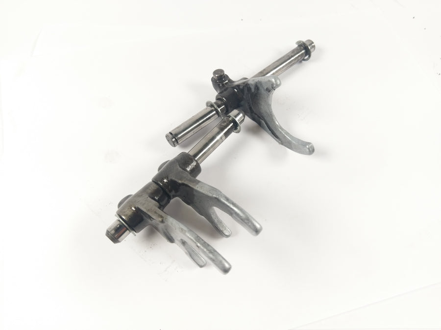 Yamaha DT 400 1R6 - Shift forks with shaft shift claws