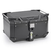 Alu-Topcase schwarz Trekker Outback EVO Monokey – 58 Liter / SMART SECURITY LOCK