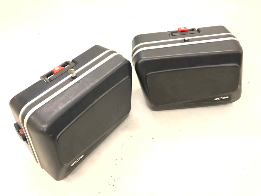 Honda GL 500 Silversching PC02 - Set di valigie Top Case con staffa