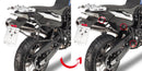BMW F 700 GS [GIVI] - Seitenkoffer-Träger abnehmbar für MONOKEY® oder RETRO FIT Koffer