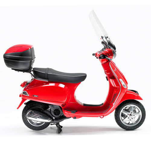 Piaggio Vespa LX 125 [2005–2014] – Topcaseträger Monolock, chrom