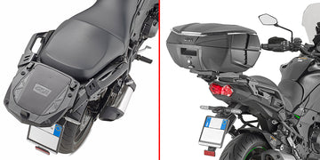 Kawasaki Versys 1000 / Versys 1000 SE [GIVI] - Topcase Träger für MONOKEY® Koffer mit MONOKEY® Platte
