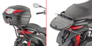 Piaggio Mp3 300 HPE [GIVI] - Portabauletto per valigie MONOLOCK®, utilizzare la MONOLOCK® fornita nella valigetta