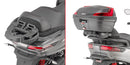 Piaggio MP3 350-400-500 Sport / Business [GIVI] - Top case carrier for MONOKEY® or MONOLOCK® cases to be mounted with the