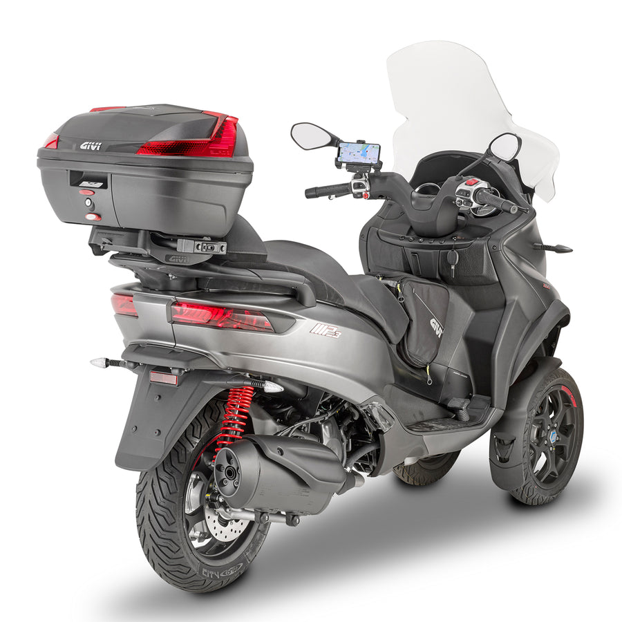 Piaggio MP3 400 Sport/Business [2018–2021] – Topcaseträger Monokey/Monolock