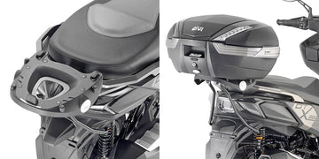 Kymco DTX 360 125-300-350 [GIVI] - Topcase Träger für MONOKEY® oder MONOLOCK® Koffer zu montieren mit der MONOKEY®