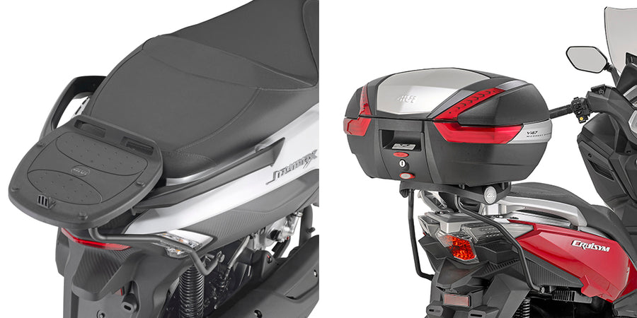 SYM Joymax 300 Z E5+ [GIVI] - Portabauletto per valigie MONOKEY® o MONOLOCK® da montare con piastra MONOKEY® M5