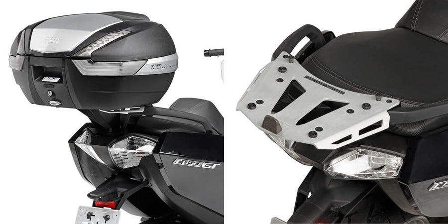 BMW C 650 GT [2012-2020] - Spezifische Aluminiumplatte für MONOKEY Boxen