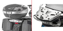 BMW R 1250 RT [GIVI] - portapacchi in alluminio anodizzato per valigie MONOKEY® max