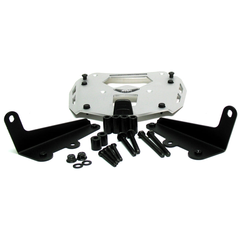 Triumph Tiger 800 [2011-2017] - Supporto in alluminio per bauletto Monokey, anodizzato, max