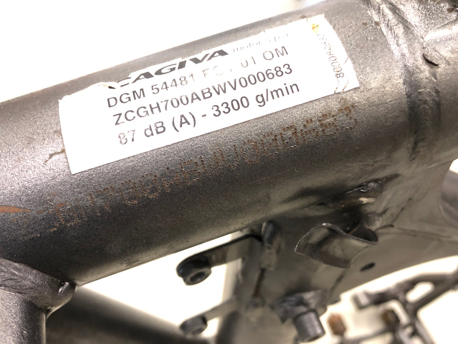 Husqvarna TE 610 E Dual H7 [1998] - Frame con documenti