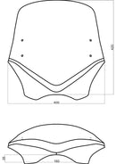 BMW V-FLOW VARIO-TOURING-SCREEN TYP"C" – V-Flow Vario-Touring-Screen "C"-4
