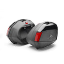 V35 - Set valigie laterali Monokey® SIDE – con coperchio nero uni / Max. caricare 10kg
