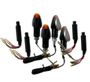 4 indicatori LED resistenze trasparenti [marchio E] - Ducati Monster 600 620 750 900 1000 S4 S4R