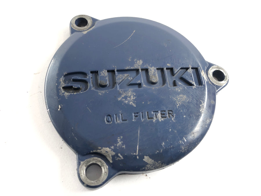 Suzuki DR 750 S SR41B [1988] - Coperchio di coperchio del filtro dell'olio