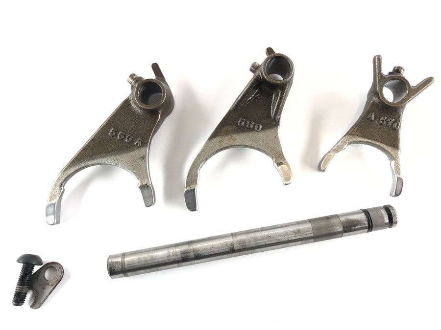 Triumph Speed ​​Triple T509 [1997] - Set di artigli del circuito fork di commutazione