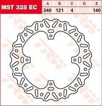 Red Moto CRF 450 RX Enduro [2017-2018, 2019-2020] - Wave® brake disc - picture 8