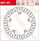 Bmw K 1200 Lt [2006] - Halo Series floating racing brake disc - picture 11