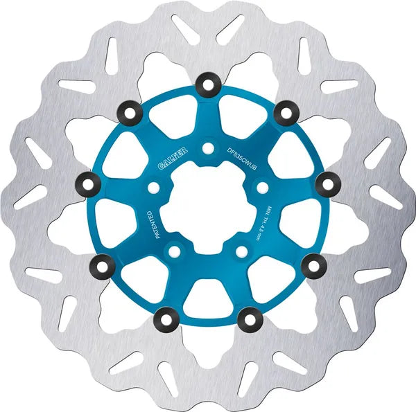 Harley-Davidson XL 1200 C Sportster Custom [2020] - Wave® brake disc - surface: blue, silver - picture 2