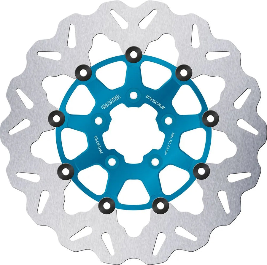 Harley-Davidson XL 1200 C Sportster Custom [2020] - Wave® brake disc - surface: blue, silver - image 1